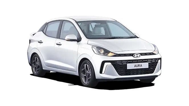 Hyundai Aura (2026) white
