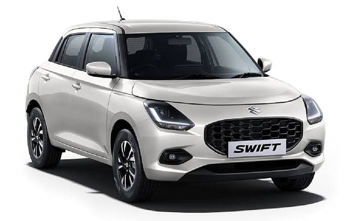 Featured car Maruti, Maruti Swift (2025) white