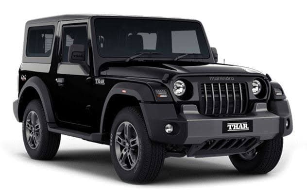 Featured car Mahindra, Thar 4×4 Black (2023)