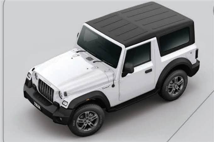 Featured car Mahindra, Thar (2025) white
